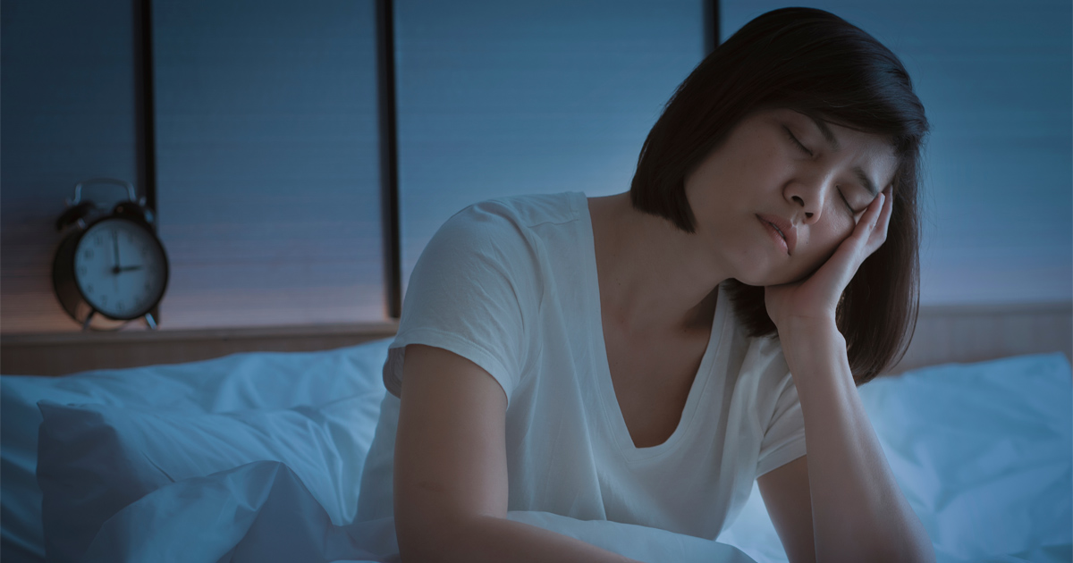Sleep disturbances in women caused by hormonal changes